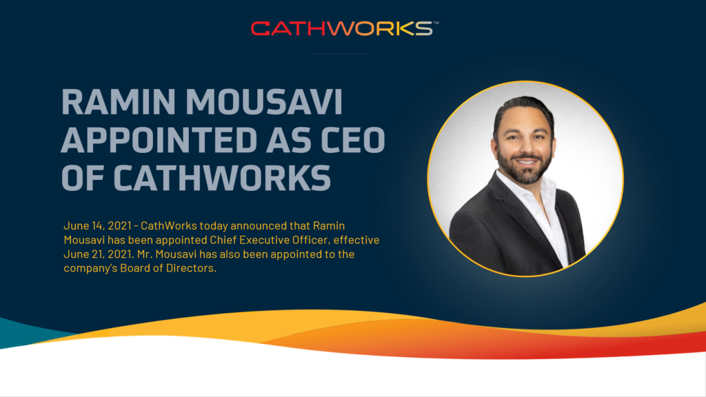 Ramin Mousavi appointed as CEO of CathWorks